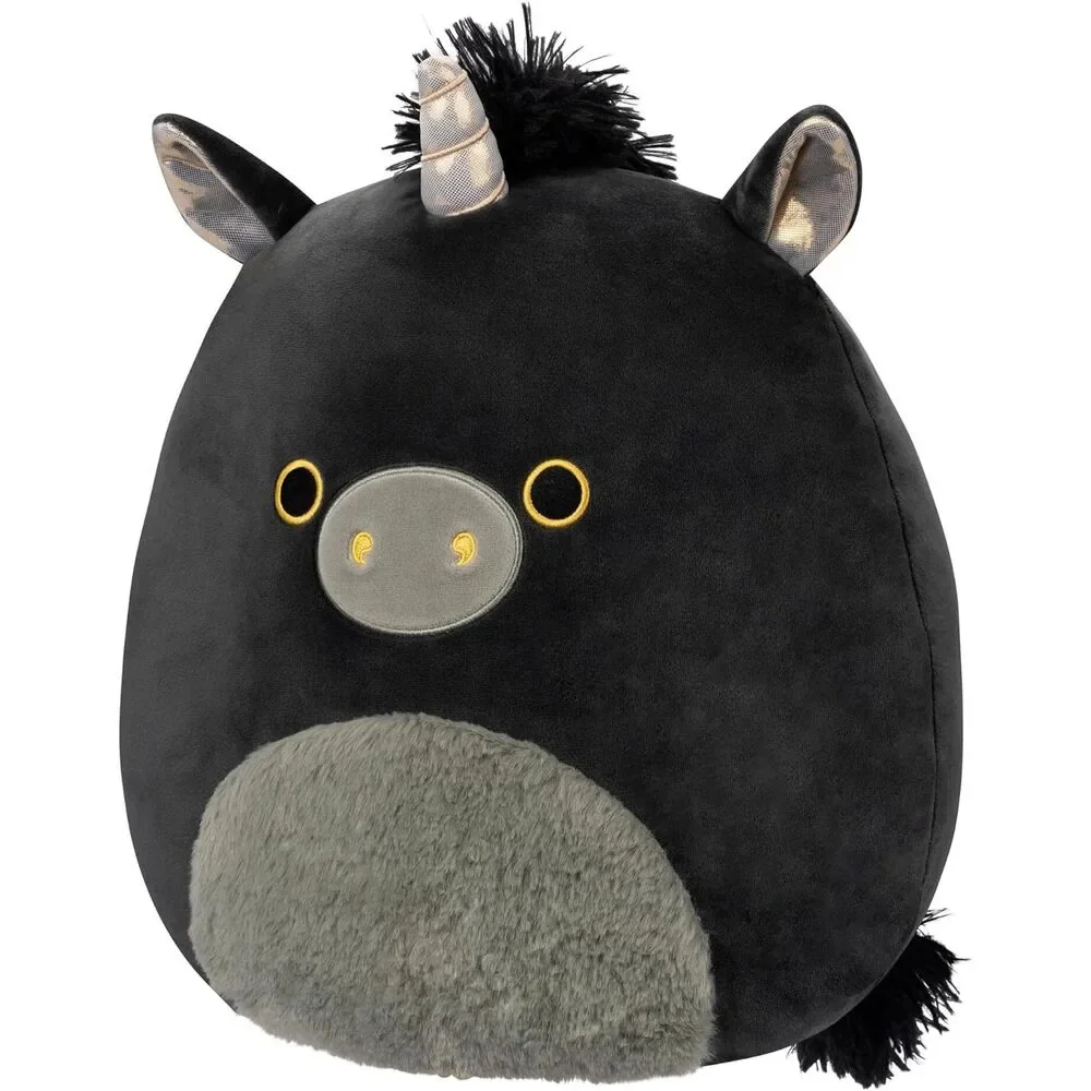 Squishmallows Nicolita the Black Unicorn 12